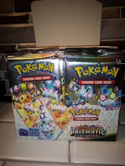 Pokemon TCG: Scarlet and Violet Prismatic Evolutions x1 Booster Pack - Image 4