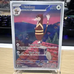 Pokemon TCG Watchdog 153/086 White Flare Illustration Rare English - Image 1