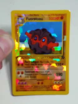 Pokemon Holo Prism Vending Sticker Neo Genesis Fuoretosu Forretress - Image 2