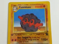 Pokemon Holo Prism Vending Sticker Neo Genesis Fuoretosu Forretress - Image 4
