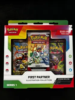 Pokemon TCG First Partner Illustration Collection Series 1 New Sealed - Image 1