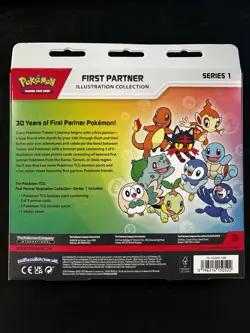Pokemon TCG First Partner Illustration Collection Series 1 New Sealed - Image 2