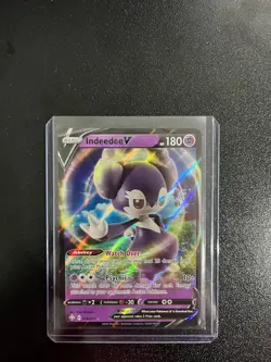 Pokemon Karte Servol Indeedee V 039/072 Ultra Rare Shining Fates Englisch NM - Image 1