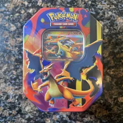 Mega Charizard Ex Pokemon Sealed Tin - New 2026 Factory Sealed - Image 1