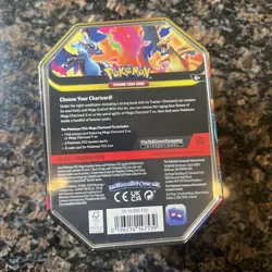 Mega Charizard Ex Pokemon Sealed Tin - New 2026 Factory Sealed - Image 3