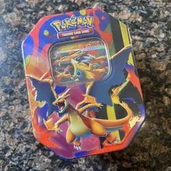 Mega Charizard Ex Pokemon Sealed Tin - New 2026 Factory Sealed - Image 4