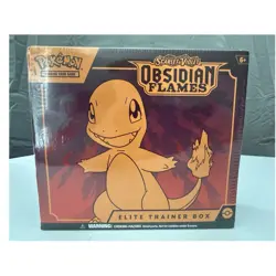 Pokemon TCG Obsidian Flames Elite Trainer Box Booster + Promo English 2023 - Image 1