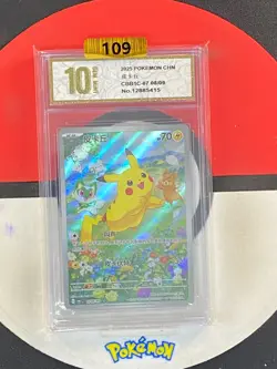 2025 Pokemon CHN PIKACHU CBB1C 07 08/09 Grade10 - Image 1