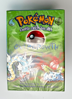 Pokemon WOTC Base Set Overgrowth Theme Deck Factory Seal- SHADOWLESS POSSIBILITY - Image 1