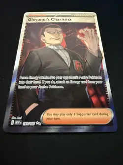 Giovanni's Charisma 197/165 Ultra Rare SV151 Pokemon TCG Near Mint NM - Image 3