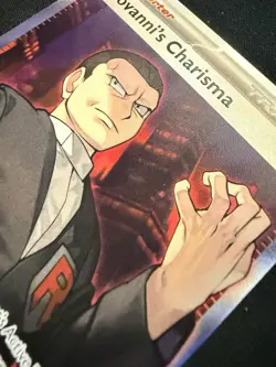 Giovanni's Charisma 197/165 Ultra Rare SV151 Pokemon TCG Near Mint NM - Image 4