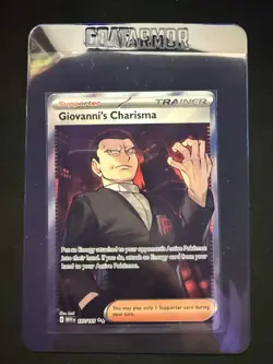 Giovanni's Charisma 197/165 Ultra Rare SV151 Pokemon TCG Near Mint NM - Image 5