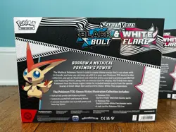 Pokemon Black Bolt & White Flare Victini Illustration Collection Box - LOT OF 2 - Image 2
