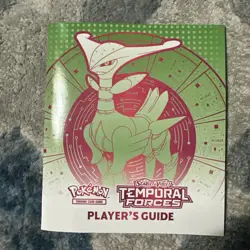 Pokemon TCG - Temporal Forces - Iron Leaves ETB Guide Book - Image 1
