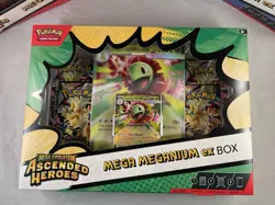 3 Pokemon TCG Ascended Heroes Mega ex Box Bundle Feraligatr Emboar Meganium New - Image 2