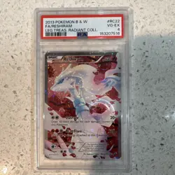Pokemon Reshiram Full Art Ultra Rare Holo RC22/RC25 Legendary Treasures 2013 PSA - Image 1