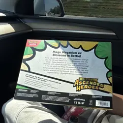 Pokemon Mega Meganium ex Box Ascended Heroes TCG English Promo Booster Oversized - Image 2