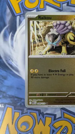 Raikou 048/132, Steelix 093/132 Reverse Holos Mega Evolutions Pokemon Tcg Nm-Mt - Image 5