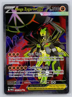 Mega Zygarde ex 104/088 Ultra Rare Perfect Order Pokemon Near Mint - Image 1
