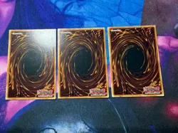 3x Yugioh GX05-EN001 Nurse Reficule The Fallen One Super Rare Unlimited LP - Image 2