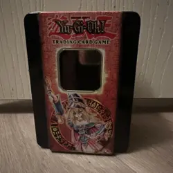 VINTAGE 2005 YU-GI-OH! TCG DARK MAGICIAN GIRL Empty Tin Only - Image 1