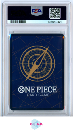 PERONA BOX TOPPER ONE PIECE OP01-ROMANCE DAWN 2022 077 PSA 8 - Image 2