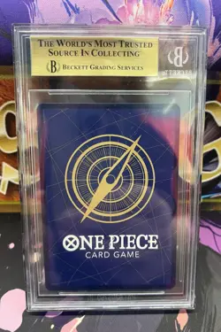 MONKEY.D.LUFFY ONE PIECE ODA SIGNATURE ANNIVERSARY ST01-012 GRADED BGS 9.5 GEM - Image 2