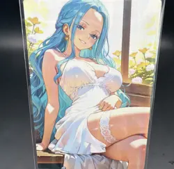 Vivi Nefertari One Piece Anime Waifu Card Doujin ACG Goddess Holo - Image 1