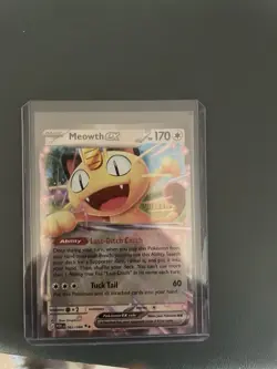 Meowth ex 062/088 Me03: Perfect Order Holo Nm - Image 1