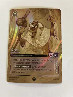Disney Lorcana Rafiki Ethereal Guide Enchanted Pack Fresh Never Played - Image 1