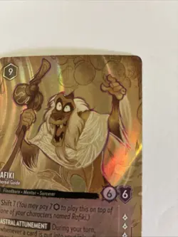 Disney Lorcana Rafiki Ethereal Guide Enchanted Pack Fresh Never Played - Image 3
