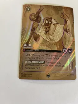 Disney Lorcana Rafiki Ethereal Guide Enchanted Pack Fresh Never Played - Image 5