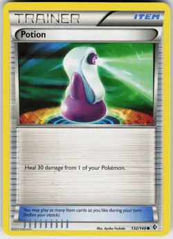 Pokemon Potion 132/149 Boundaries Crossed Normal card - Image 1