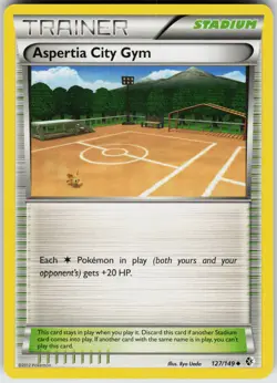 Pokemon Aspertia City Gym 127/149 Boundaries Crossed Normal card - Image 1