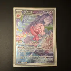 Pokemon Tinkatuff Paldea Evolved Illustration Rare Card Lot PAL 217/193 2023 - Image 2