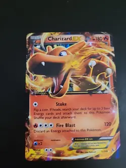 Charizard EX - 11/106 - Pokemon Flashfire XY Ultra Rare Card NM - Image 1