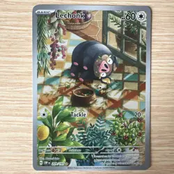 Pokemon TCG Lechonk Holo Illustration Rare Card 209/197 Obsidian Flames - Image 1