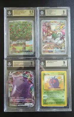 Pokemon TCG Lot Of 4 BGS Graded Cards - Image 1