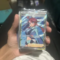 Pokemon - Skyla - 072/072 - SWSH Shining Fates - Full Art Trainer Card - Image 1