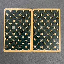 M1246 Koala & Sabo Film Gold Japanese One Piece Poker Playing Cards - Image 2