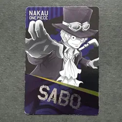 S4668 Sabo HOLO Japanese One Piece x Nakau 20th Anniversary Holo Card J22 - Image 1