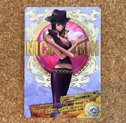 PREORDER Very Rare Nico Robin AR Carddass Japanese One Piece Berry Match Card - Image 1