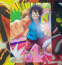 PREORDER Monkey D. Luffy F02-07 AR Carddass Japanese One Piece Card - Image 1