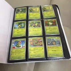 Pokemon TCG: Scarlet & Violet—Black Bolt Binder And With 170+ Cards - Image 2