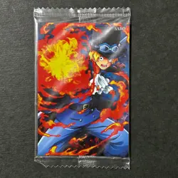SS6177 Sabo R No.16 Japanese One Piece Wafer Card SEALED A17 - Image 1