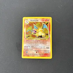 Pokemon Card Base Set Holo Charizard 4/102 WOTC - Image 2