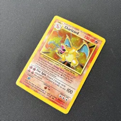 Pokemon Card Base Set Holo Charizard 4/102 WOTC - Image 3