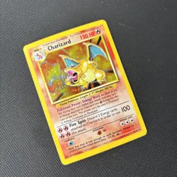 Pokemon Card Base Set Holo Charizard 4/102 WOTC - Image 4