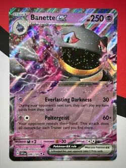 JUMBO Banette ex Oversized Card SVI 088/198 Scarlet & Violet Pokemon NM - Image 1