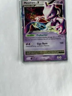Pokemon TCG Mewtwo LV.X DP28 Diamond and Pearl Promo Card MP - Image 5